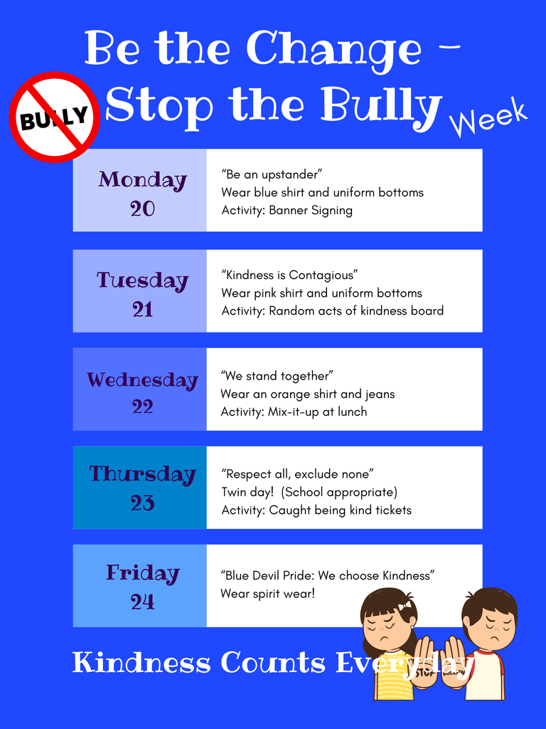 Anti bullying week