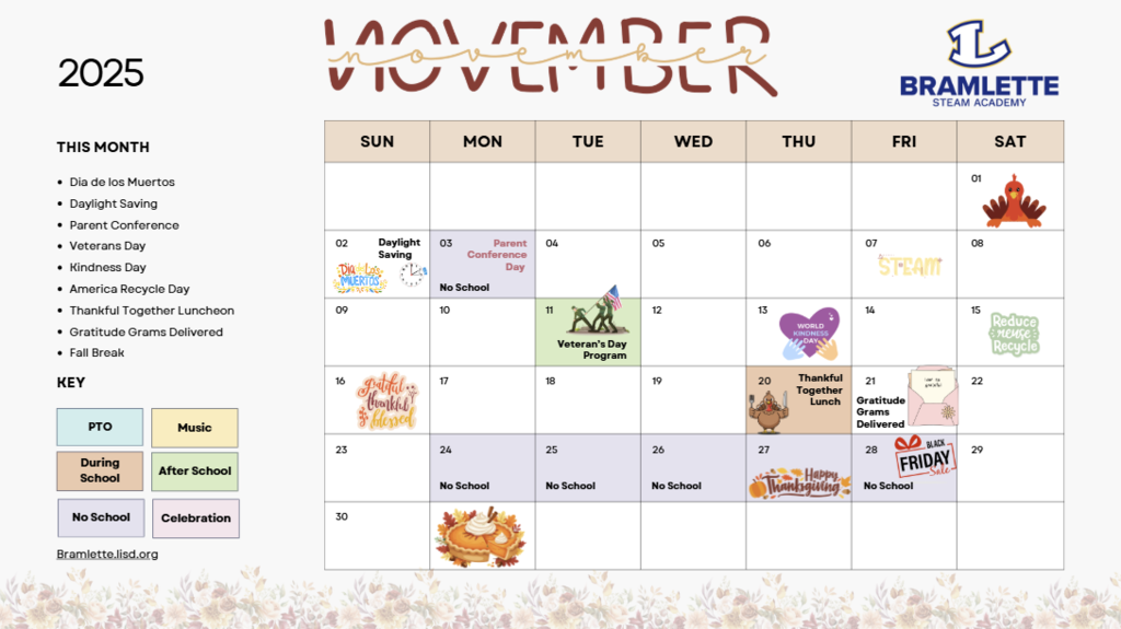 November Calendar