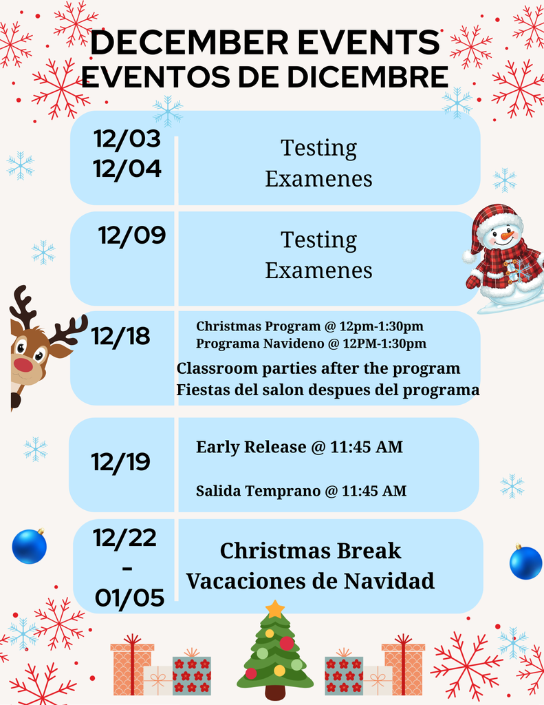 December Events