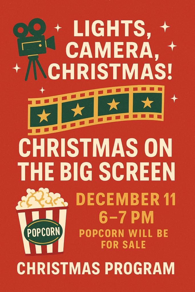 Mark your calendars! Our annual Christmas Program will take place on December 11th—we hope to see you there!