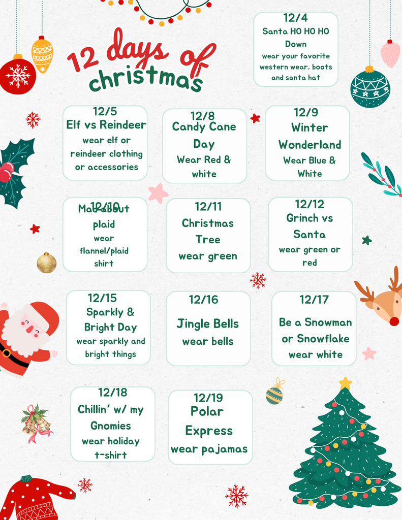 12 Days of Christmas