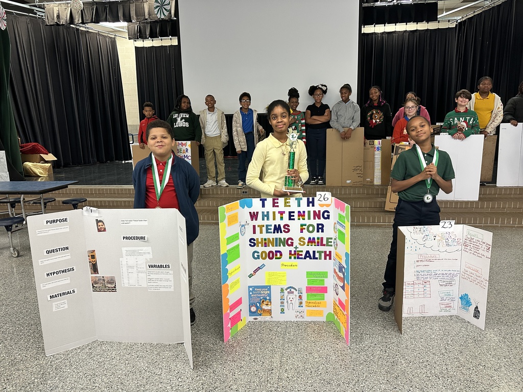 Science fair 1st place - 3rd place