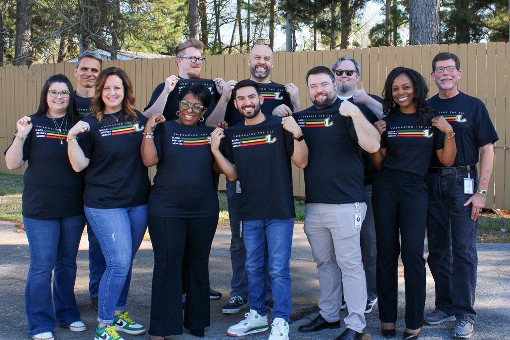 staff wearing shirts