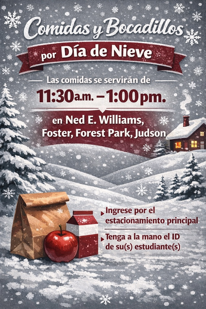 Snow Day Meals & Snacks ESP