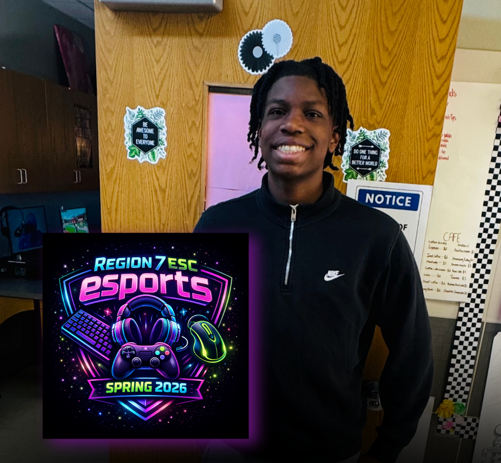 Longview student wins Region 7 esports logo contest