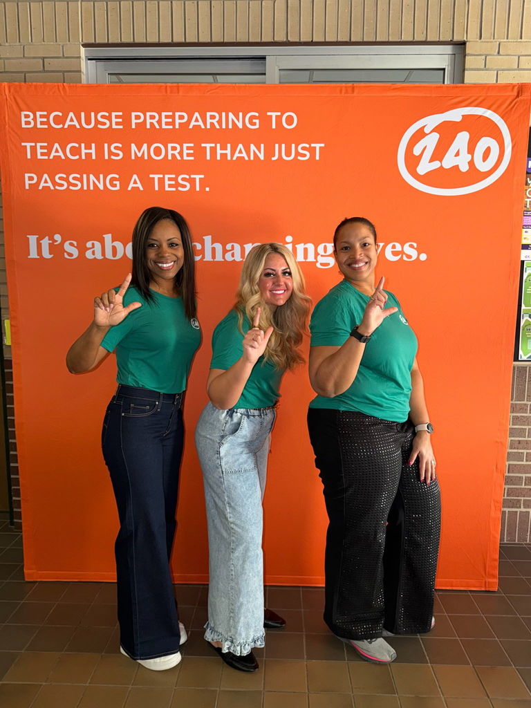 LISD HR Staff alongside 240 Certification Rep