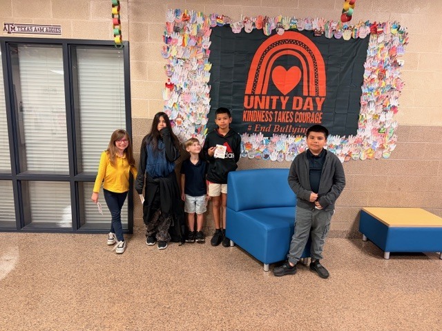 Our perfect attendance winners.