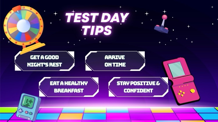 Test Day Tips