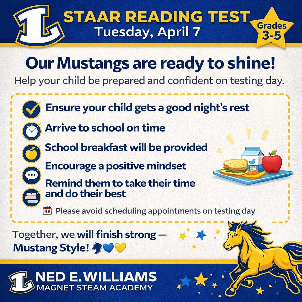 STAAR Reading Test Today!