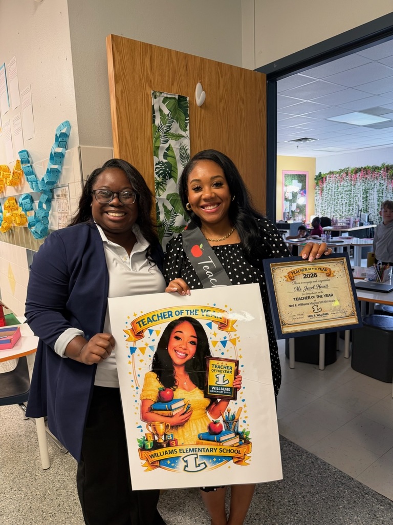 Ms. Hewitt and Principal Howard