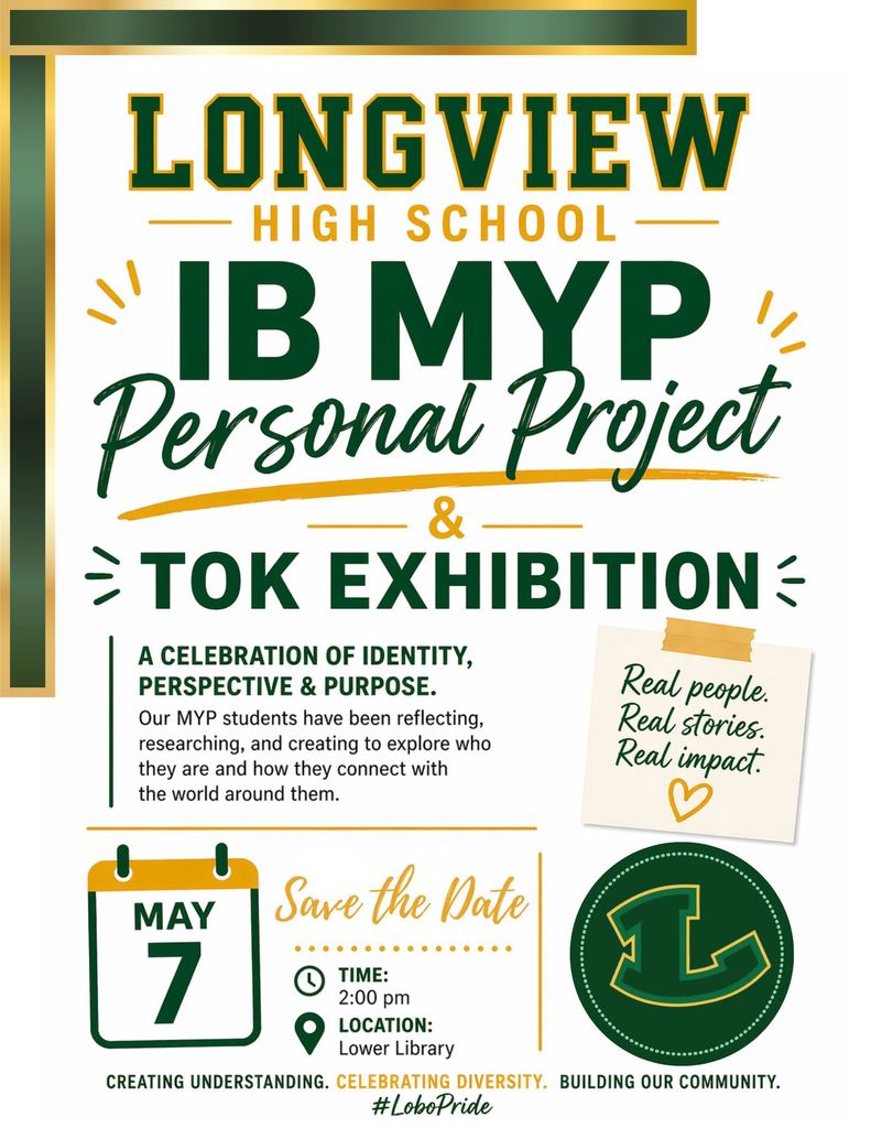 IB MYP Save the Date
