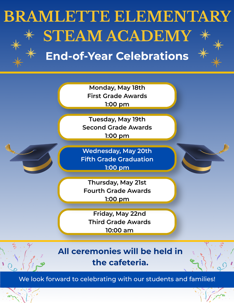 Student Awards Schedule