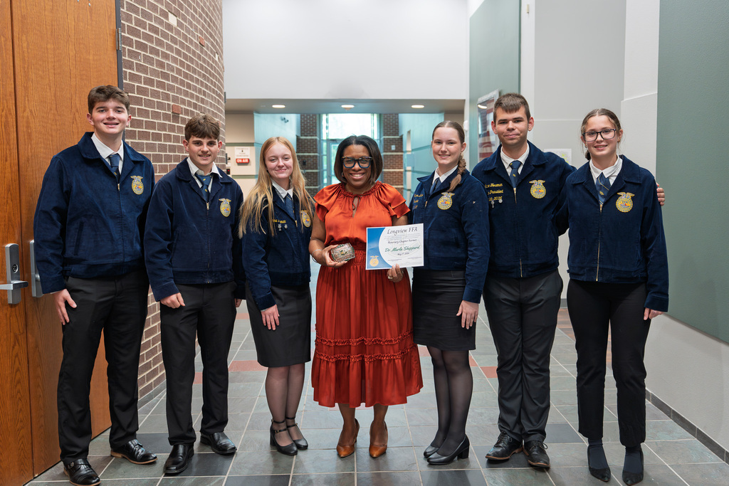 students with dr. sheppard
