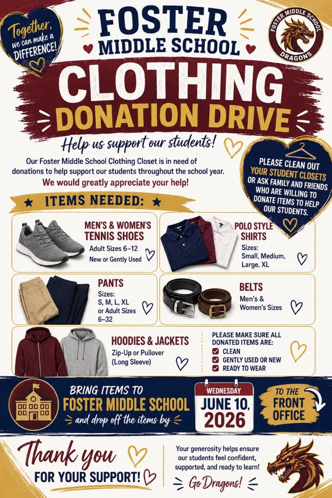 EOY Clothing Drive 