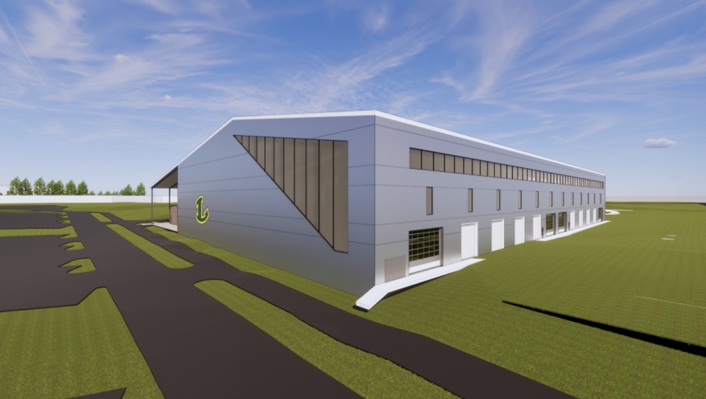 Rendering of the new Multipurpose Building