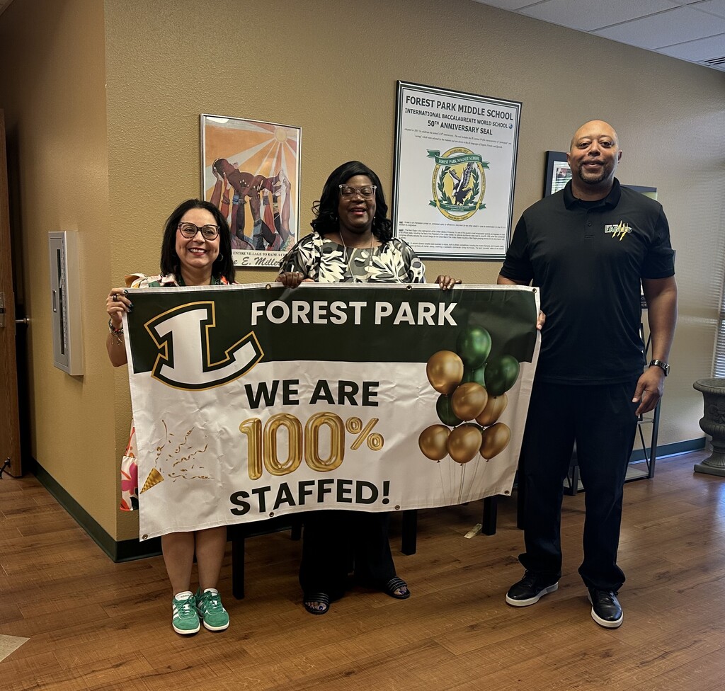 Forest Park Admin hold banner