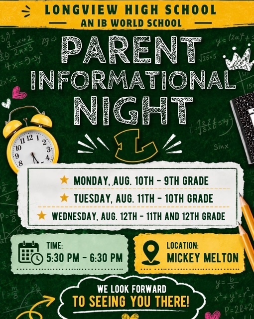 2026 Parent Information Nights