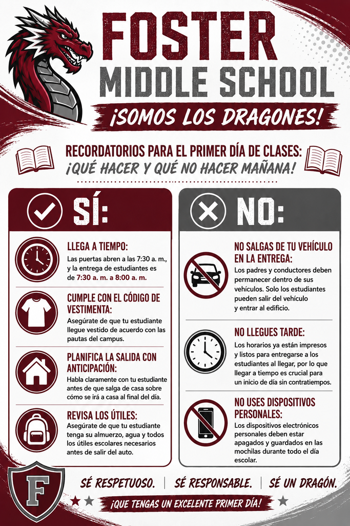 FMS First Day Reminders (SPAN)