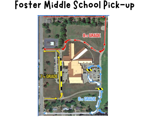FMS School Pick-Up Map