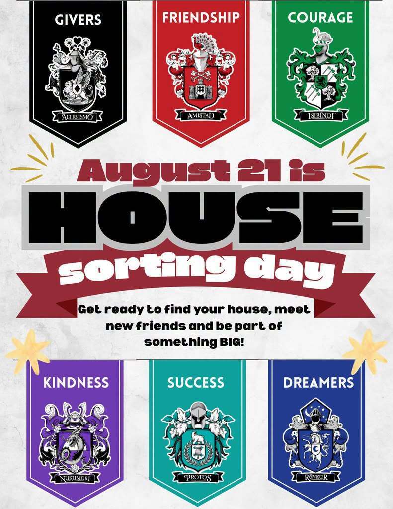 House Sorting Day!