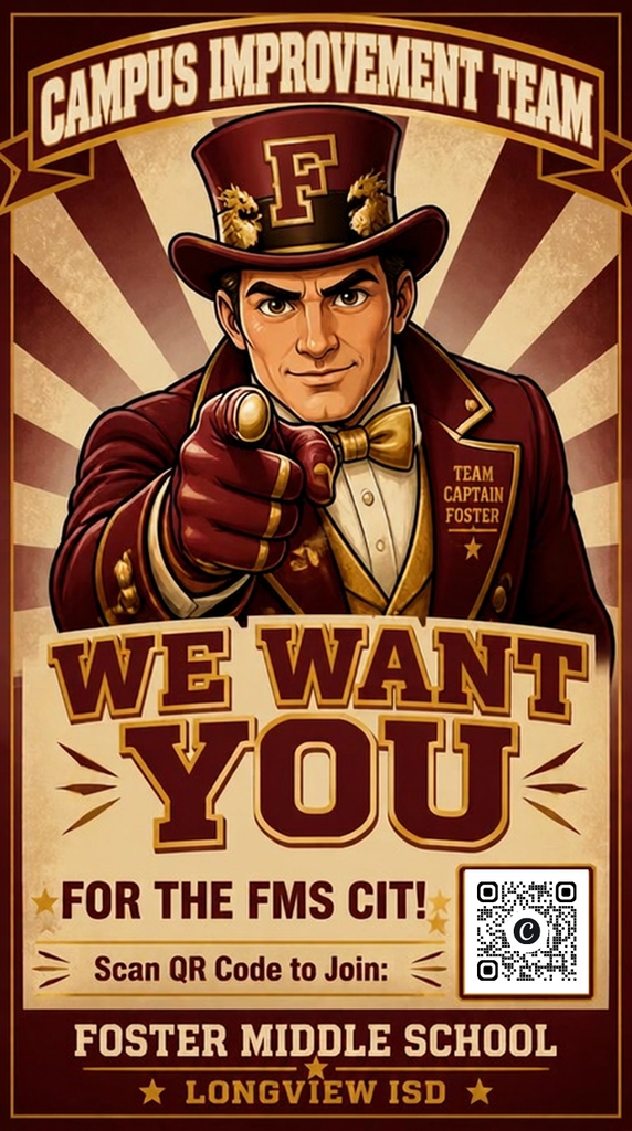 We want you for the Foster Campus Improvement Team (Poster)