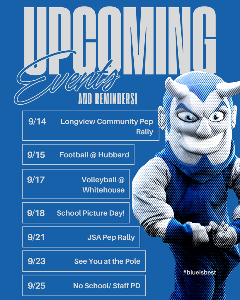 Upcoming Events 9/13