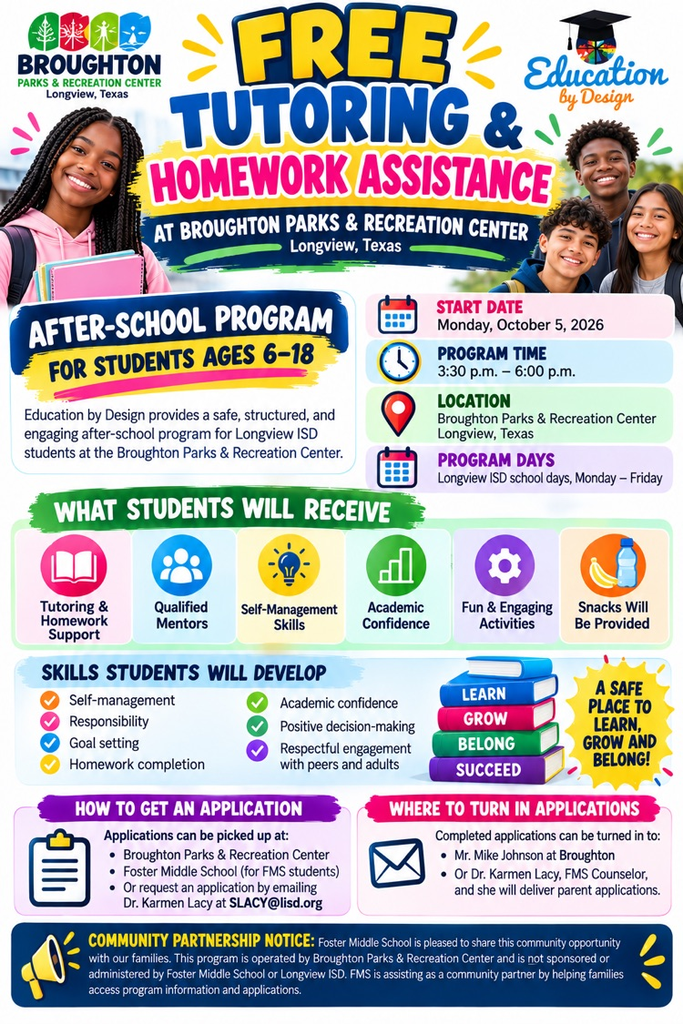 Tutoring & Homework Assistance @ Broughton 