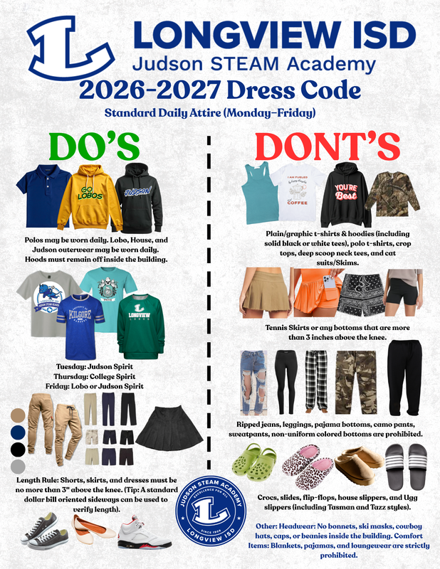 Dos and Don'ts for dress code