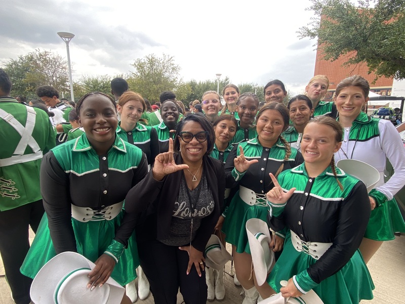 Dr. Sheppard with band