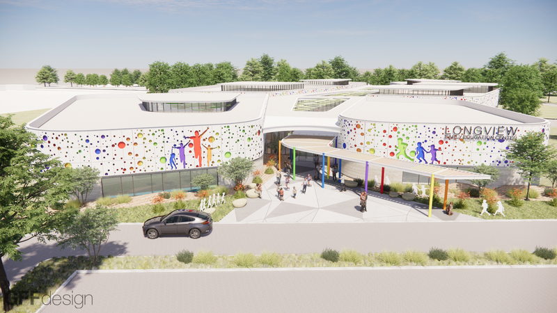 rendering of early childhood learning center
