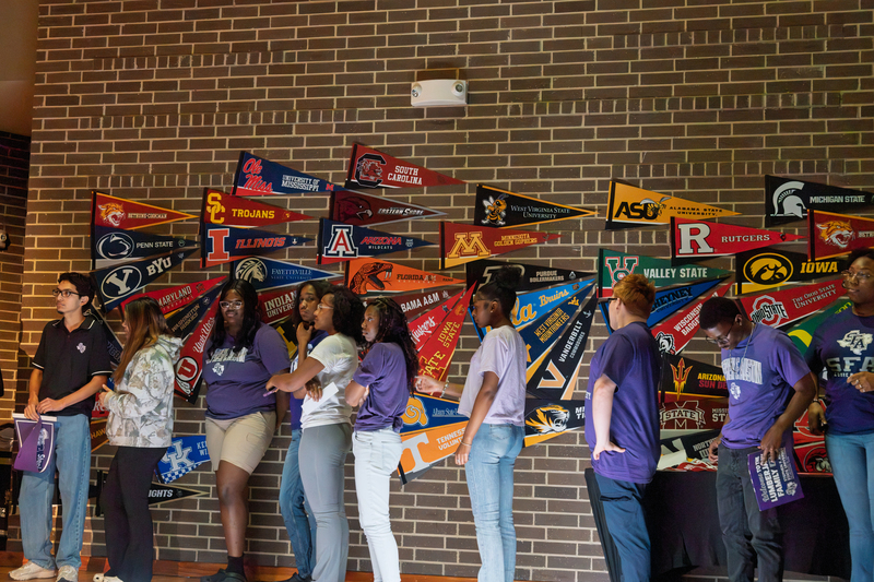 students at pennants