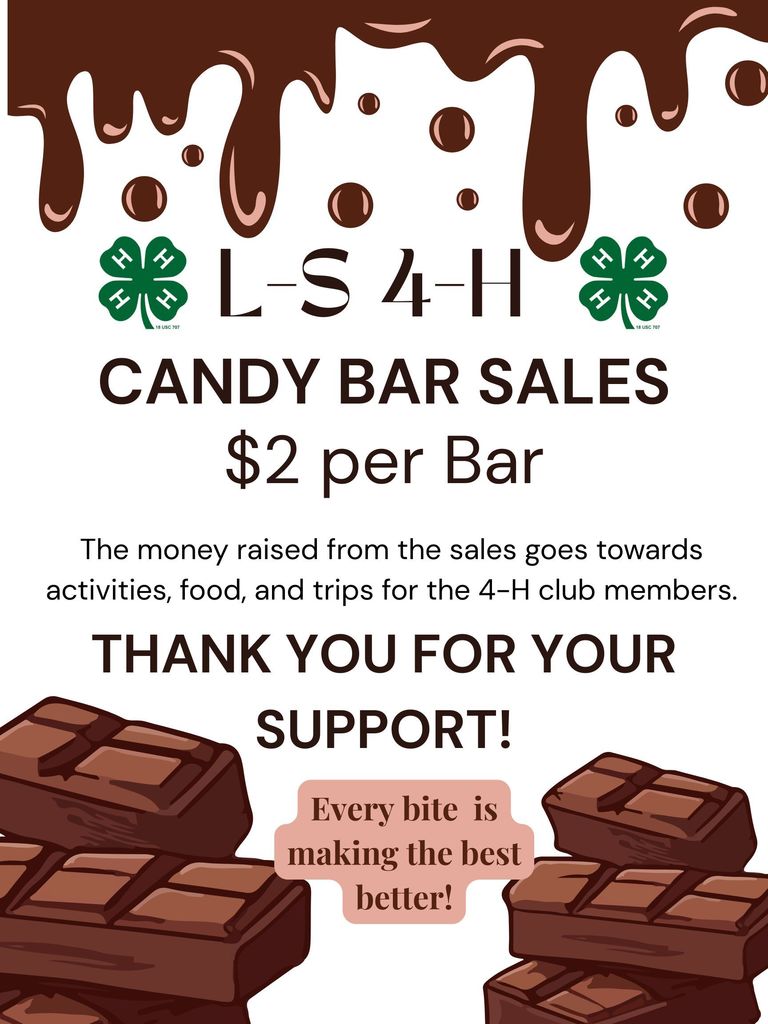 candy bar sales
