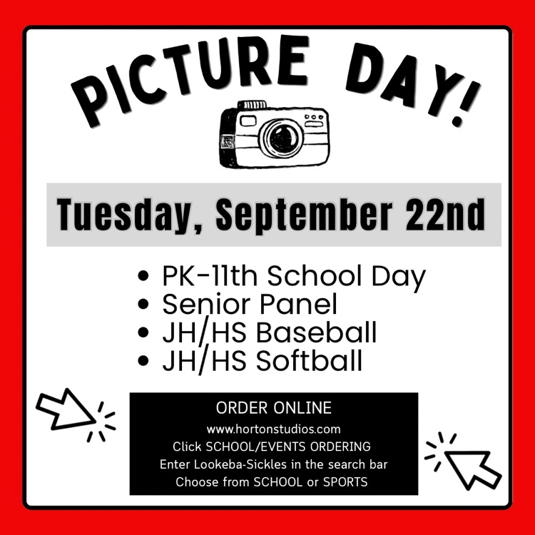 Reminder: Picture Day is TOMORROW!
