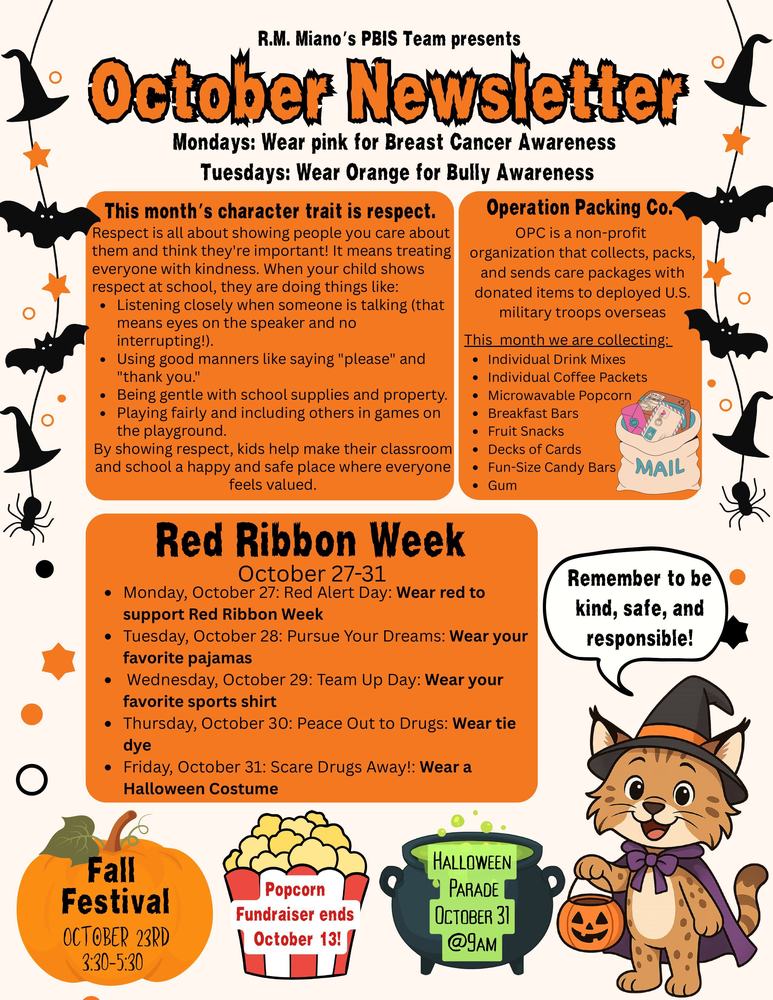 PBIS October Newsletter