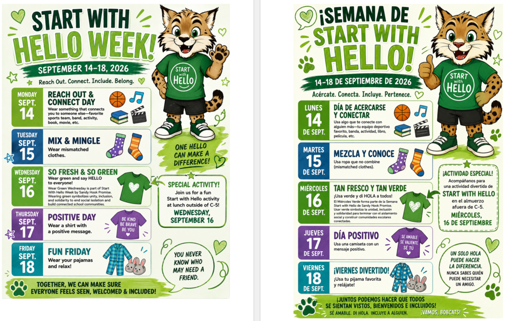 Start With Hello Week 