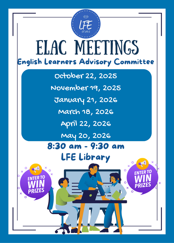 ELAC Meetings English