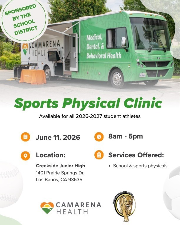 Sports Physical Flyer