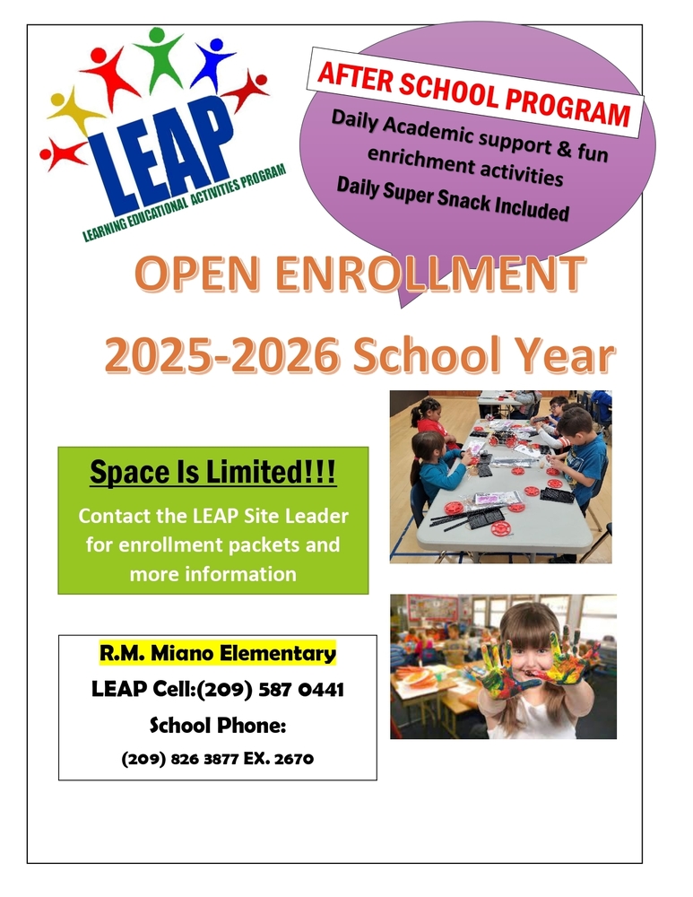 LEAP ENROLLMENT