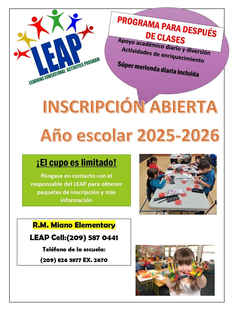 Enrollment Spanish