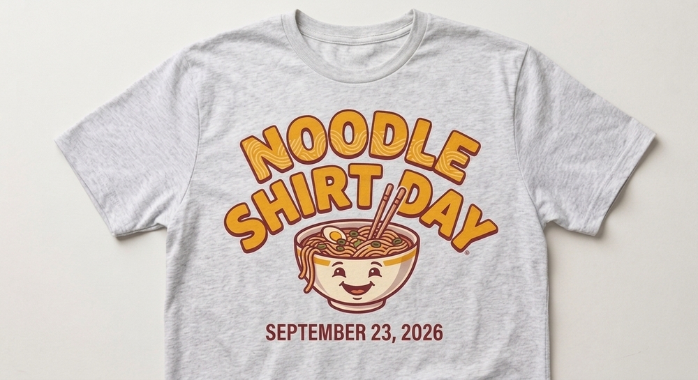 Noodle Shirt Day
