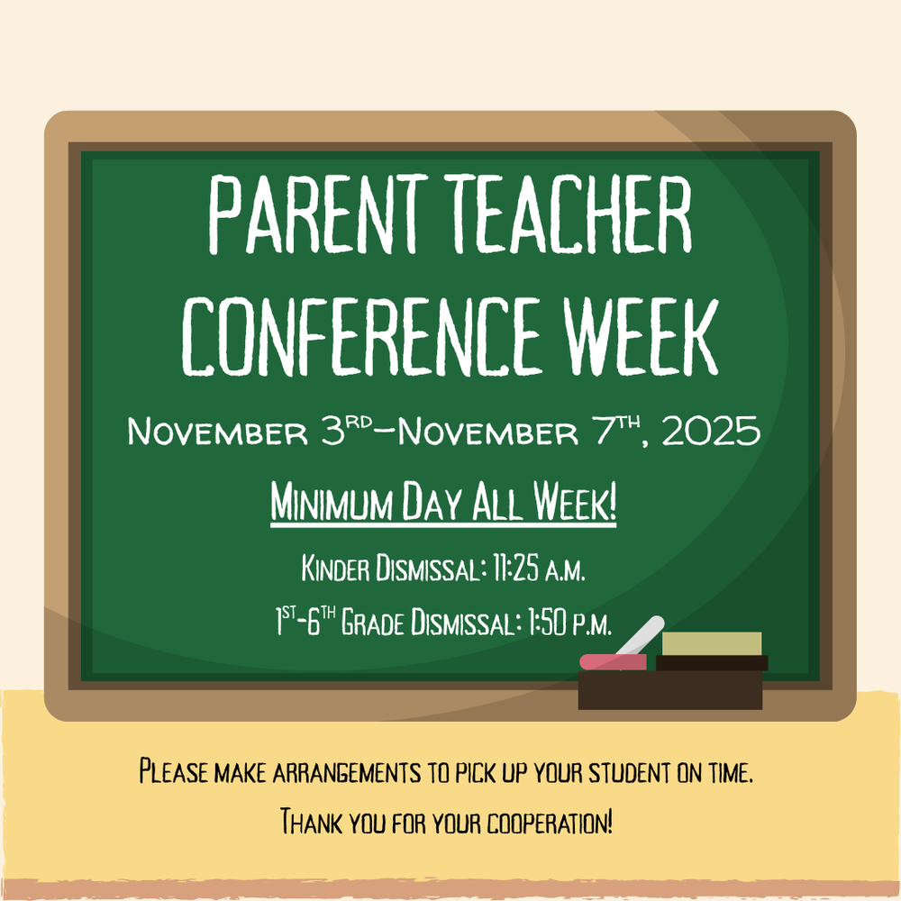 Parent Teacher conference week: English