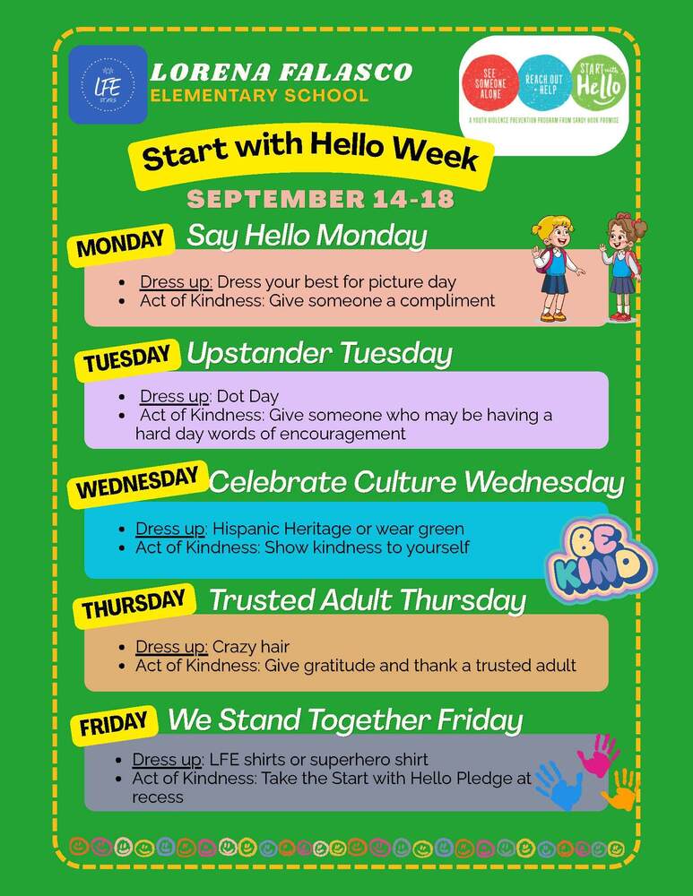Start with Hello Week