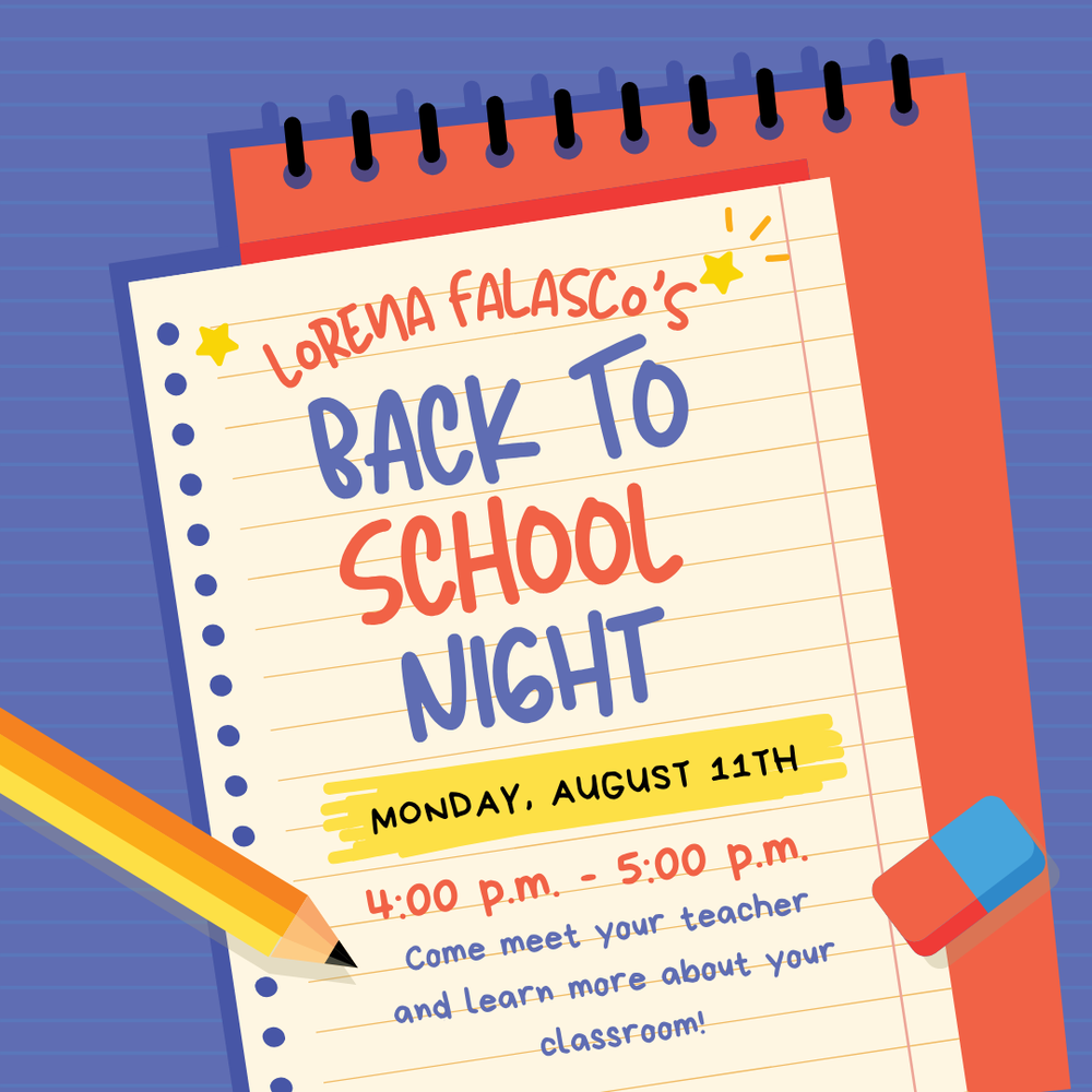 Back to school night