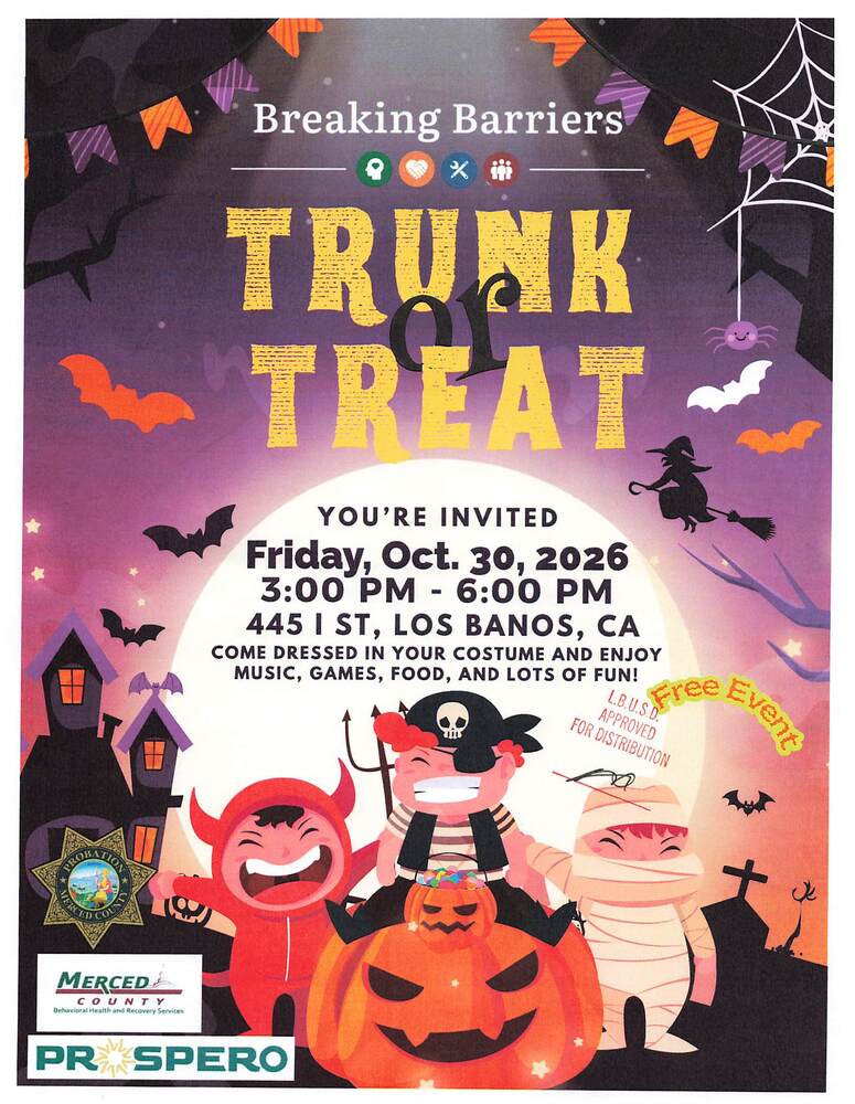Trunk or Treat English