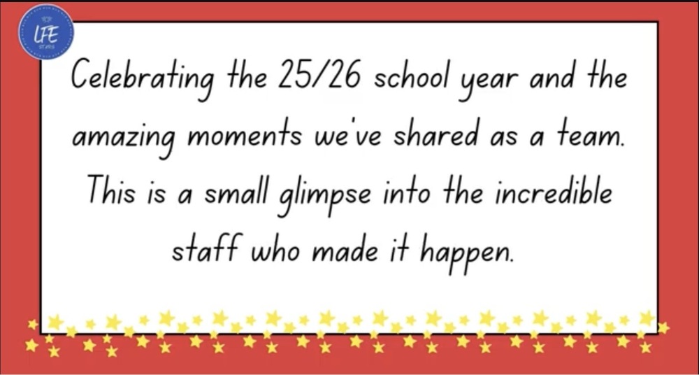 LFE Staff Appreciation 2026