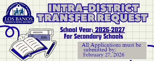 Intra-District Transfer Request for Secondary