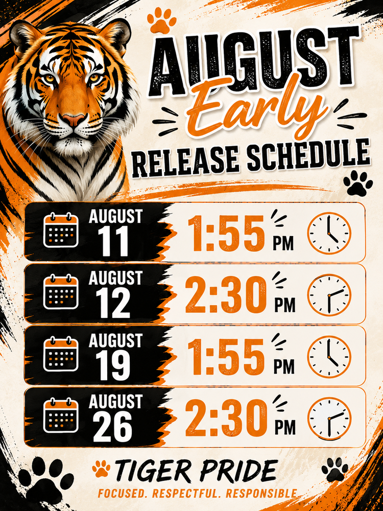 August Ealry Release