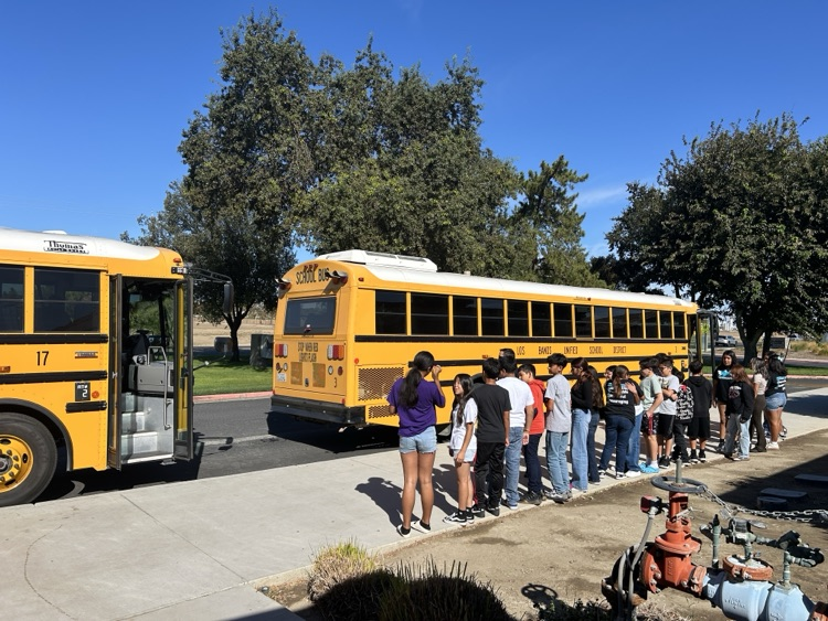 Happy School Bus Safety Week to our Drivers! We appreciate you today and every day! 💛💙 #LosBanosUSD #ThankABusDriver #NationalSchoolBusDriverWeek #StudentSafety