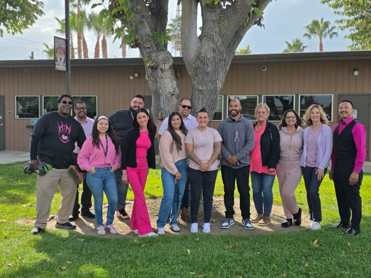 Celebrating Pink October with San Luis High School!