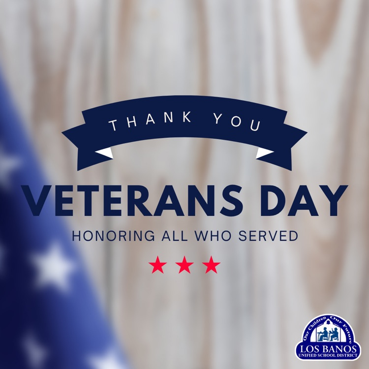 Happy Veterans Day from LBUSD